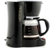 COFFEE MAKER (INCLUDES COFFEE, CUPS MILK AND SUGAR)