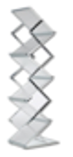 BROCHURE HOLDER – ZIG ZAG