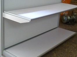 PANEL MOUNTED WOODEN SHELF (SET OF THREE)