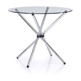 Glass Round Table (750X750 MM)