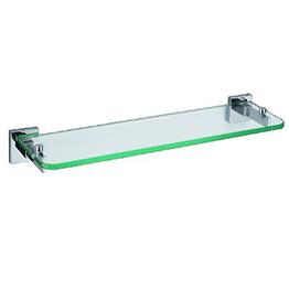 PANEL MOUNTED GLASS SHELF (SET OF THREE)